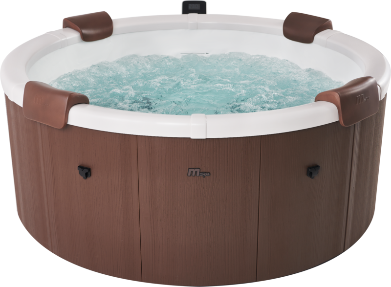 MSpa Whirlpool NEU ROVA 2026 inkl. App, LED, 8 Hydromassagedüsen, 130 Luftdüsen