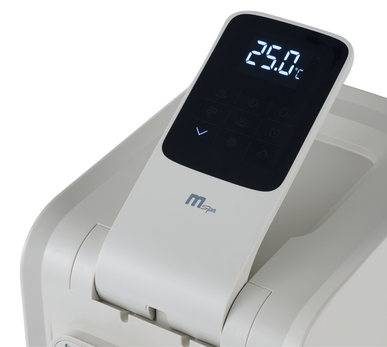 MSpa Whirlpool OSLO XL 160 x 160 cm - inkl. WiFi,App, LED, UVC