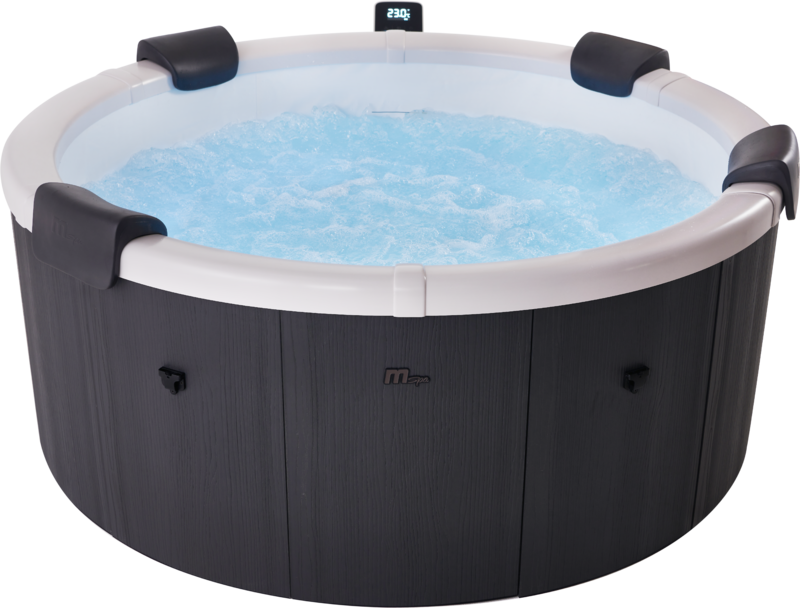 MSpa Whirlpool NEU DENVER 2026 inkl. App, LED, 8 Hydromassagedüsen, 130 Luftdüsen