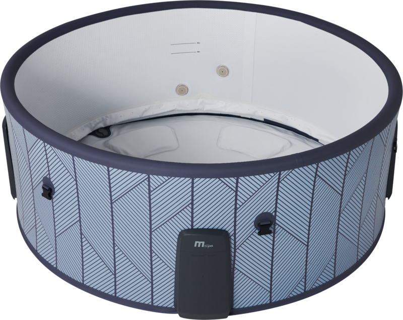 MSpa Whirlpool NEU TIDAL ECO 2026 inkl. App + Hydromassagedüsen & 138 Luftdüsen - 173 cm