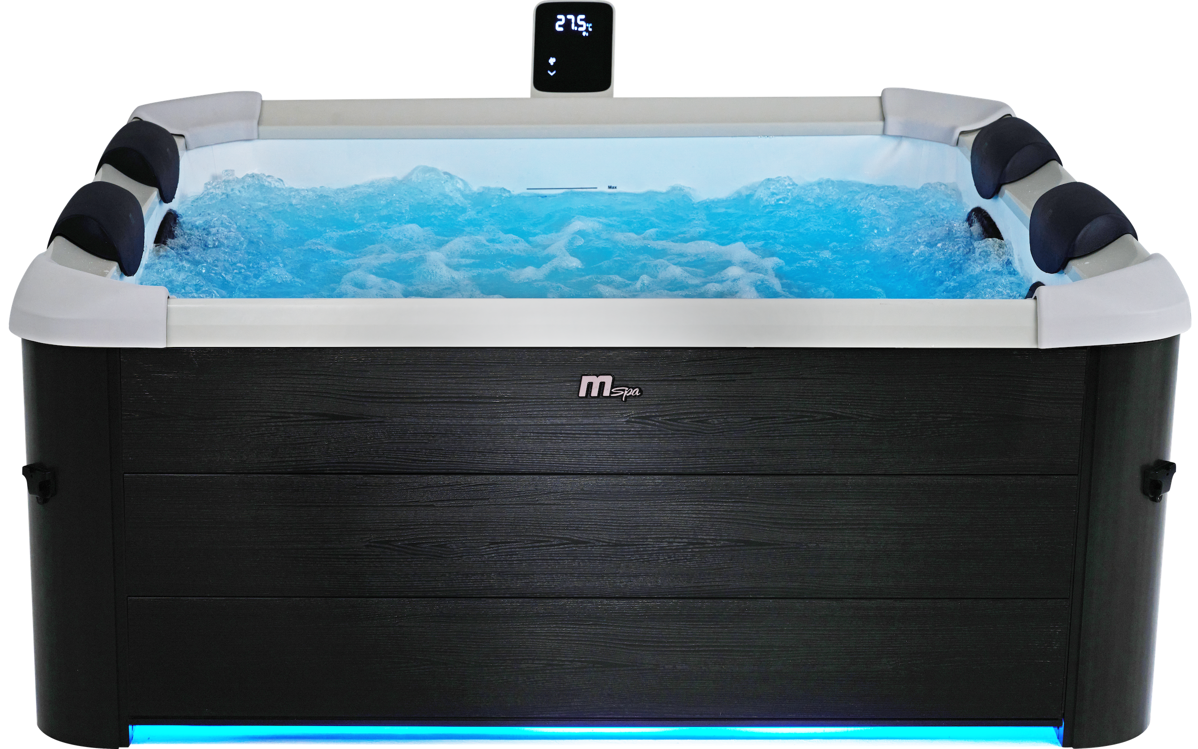MSpa Whirlpool OSLO XL 160 x 160 cm - inkl. WiFi,App, LED, UVC