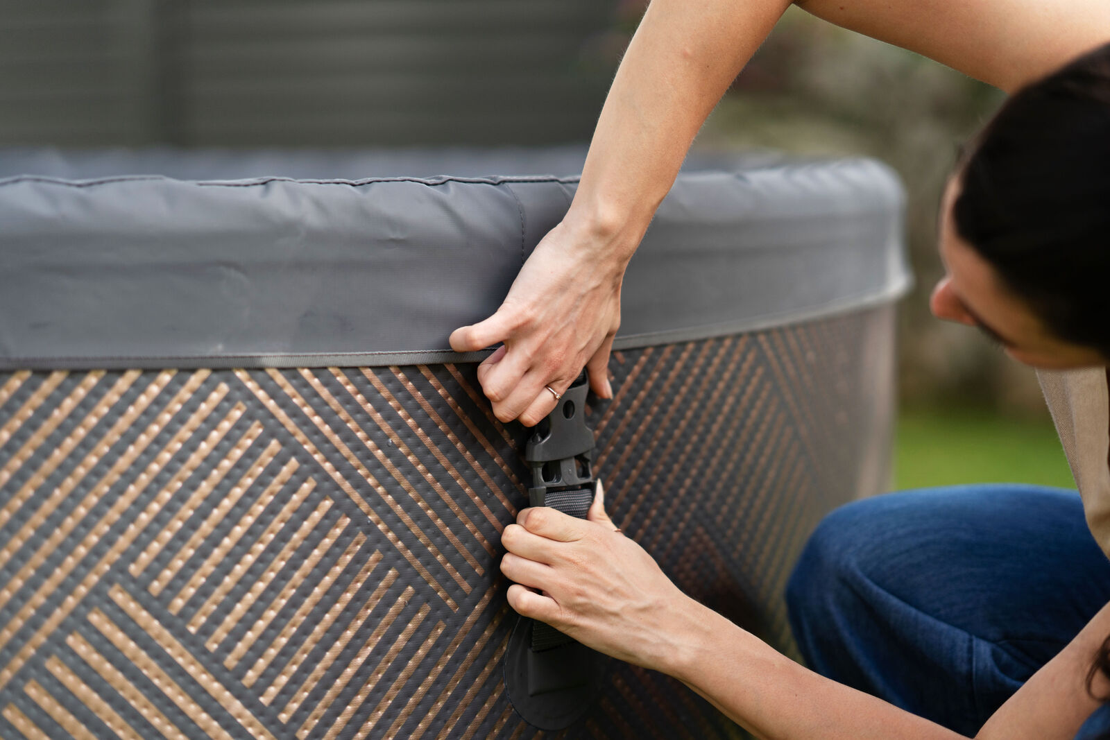 MSpa Whirlpool NEU MONO ECO XXL 2026 - 8 Personen - inkl. App + 148 Luftdüsen - 192 cm