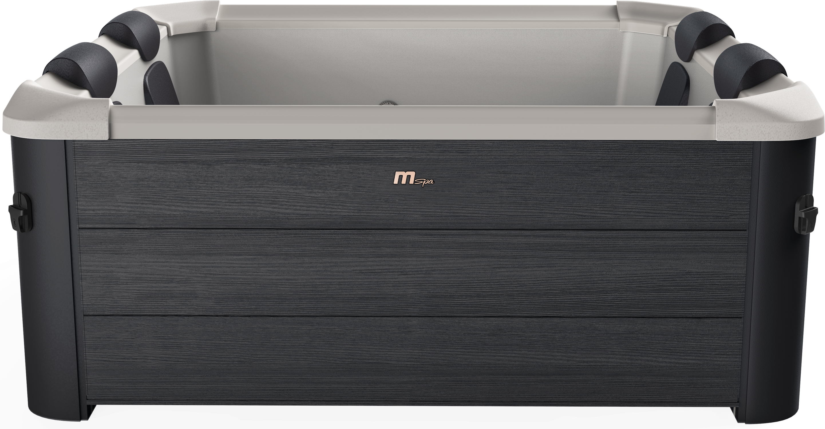 MSpa Whirlpool OSLO XL 160 x 160 cm - inkl. WiFi,App, LED, UVC