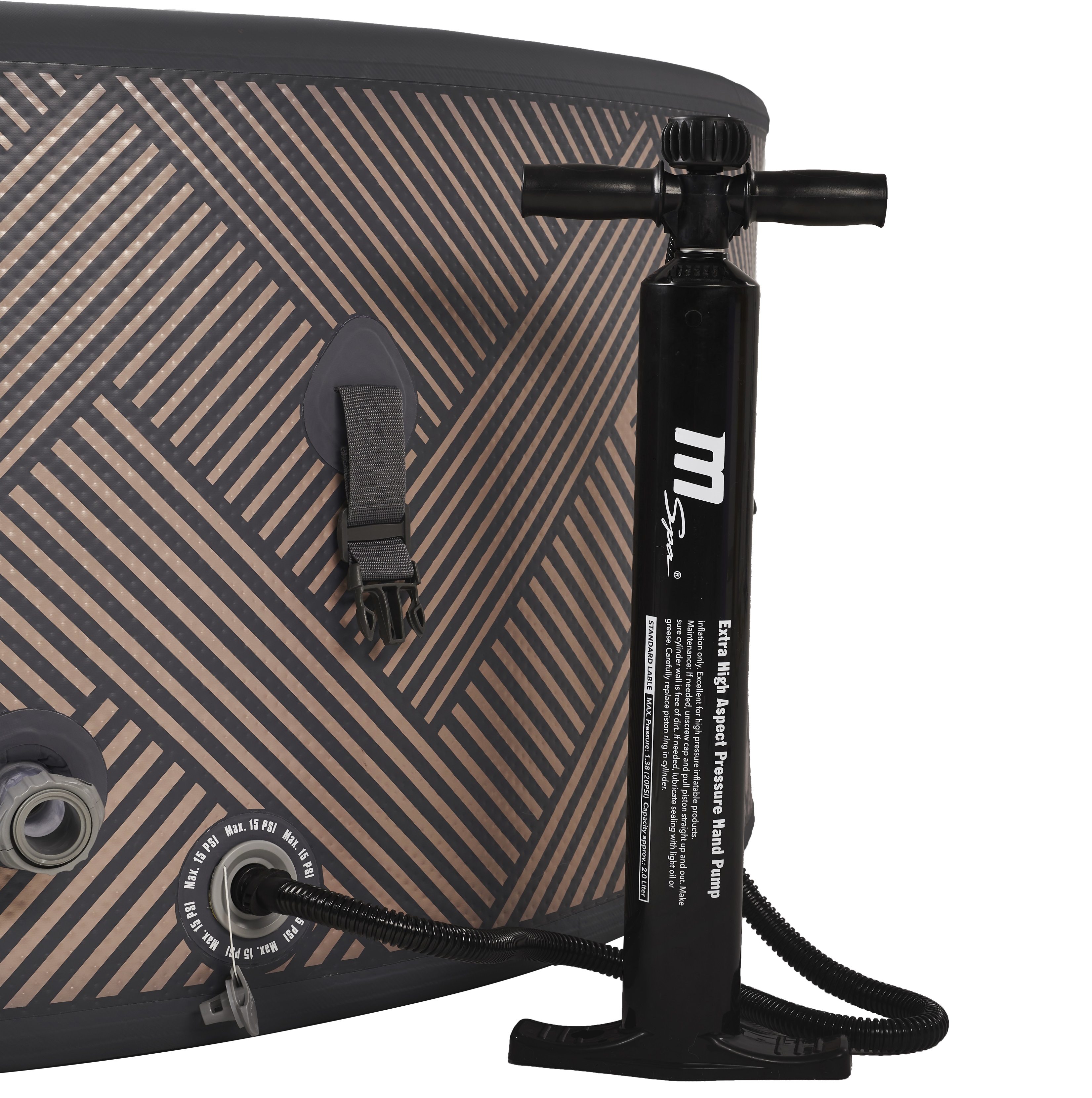 MSpa Whirlpool NEU MONO ECO 2026 - 6 Personen - inkl. App + 138 Luftdüsen - 173 cm