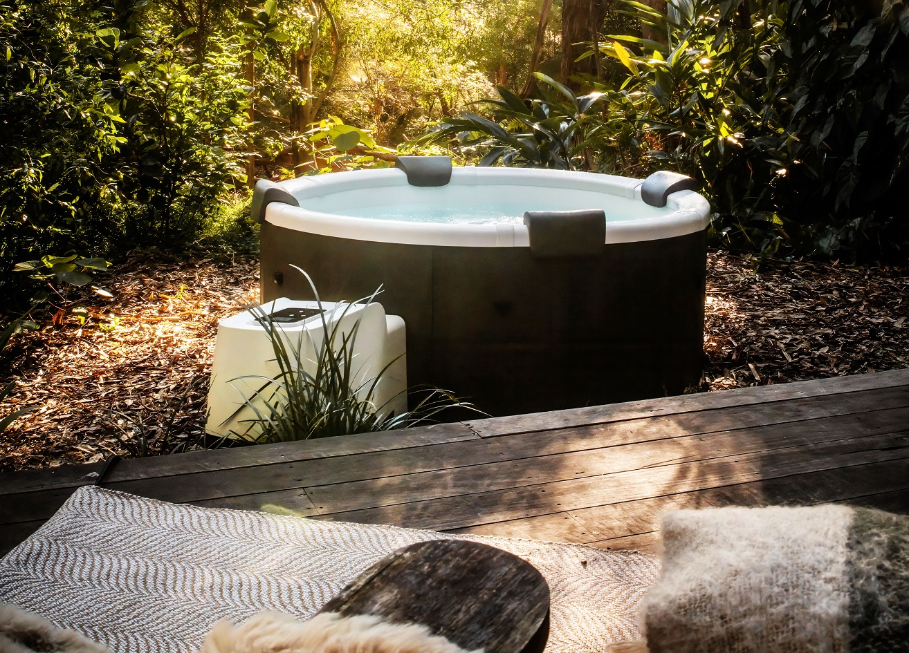 MSpa Whirlpool NEU DENVER 2026 inkl. App, LED, 8 Hydromassagedüsen, 130 Luftdüsen