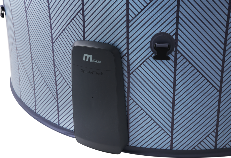 MSpa Whirlpool NEU TIDAL ECO 2026 inkl. App + Hydromassagedüsen & 138 Luftdüsen - 173 cm