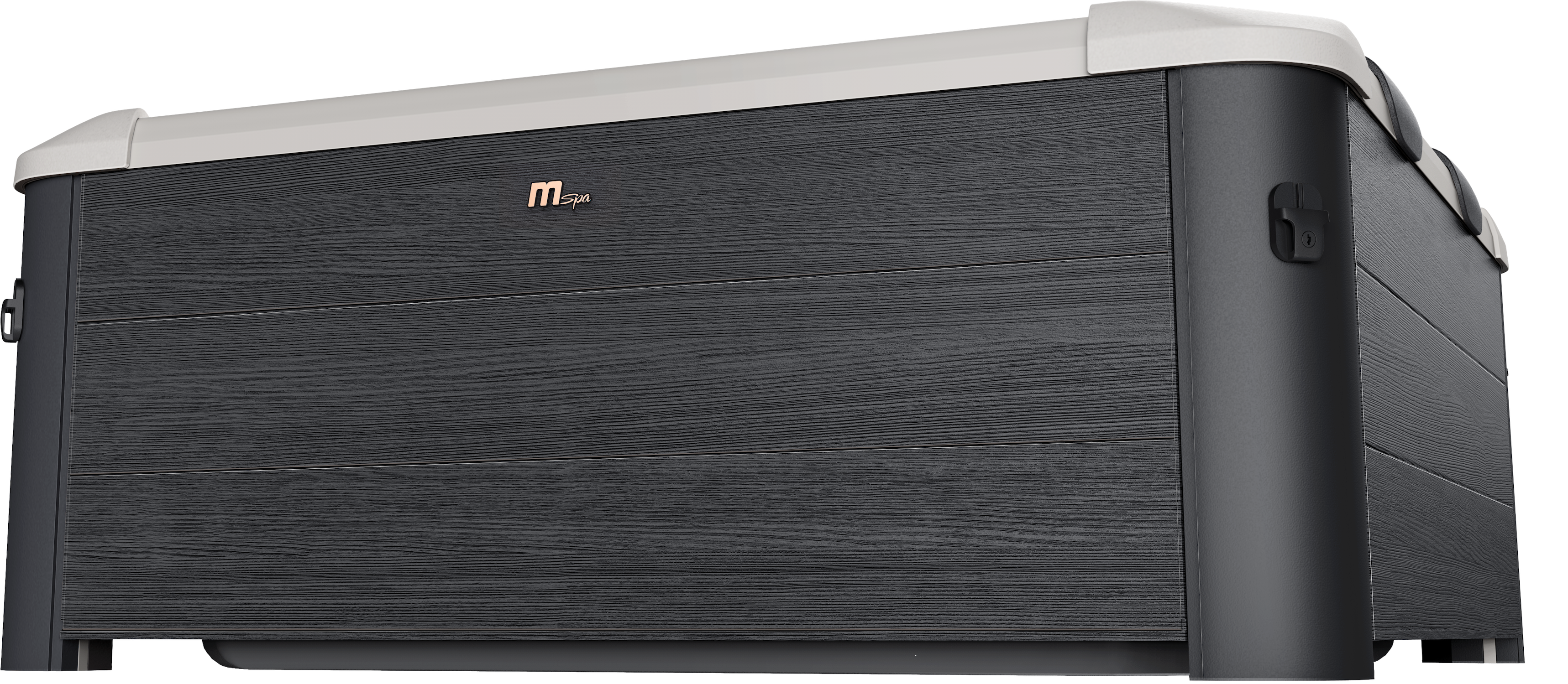 MSpa Whirlpool OSLO XL 160 x 160 cm - inkl. WiFi,App, LED, UVC