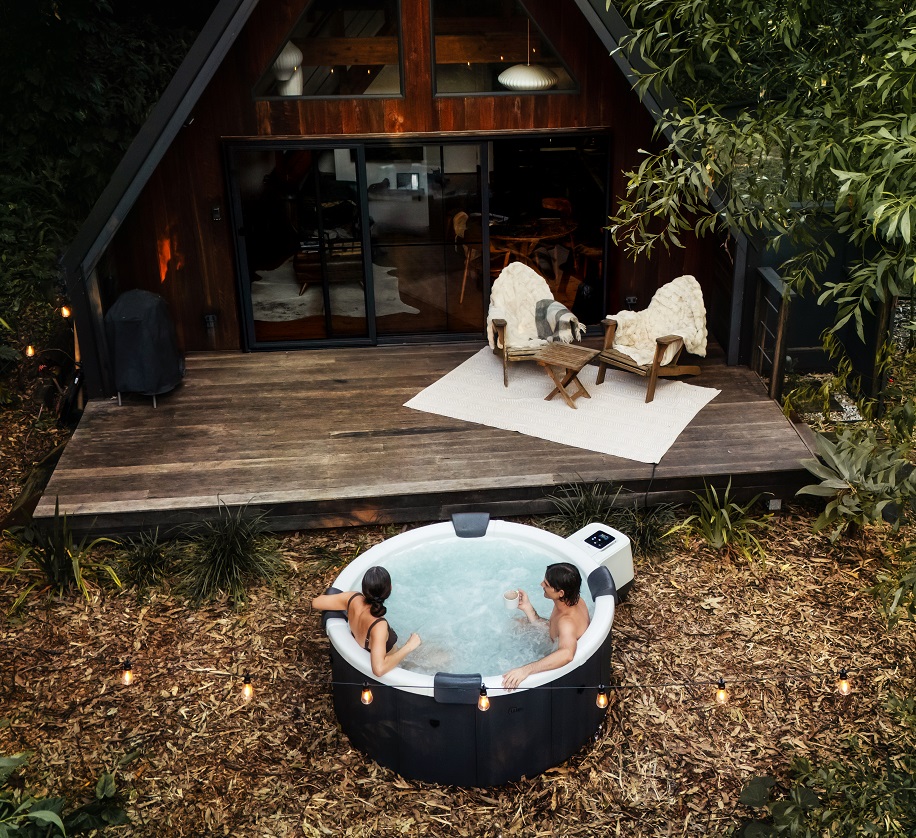 MSpa Whirlpool NEU DENVER 2026 inkl. App, LED, 8 Hydromassagedüsen, 130 Luftdüsen