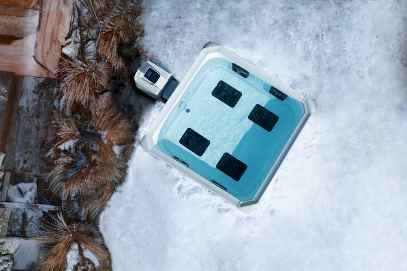 MSpa Whirlpool NEU OSLO AERO PLUS 2026 XXL 180cm inkl. App, LED, 8 Hydromassagedüsen, 140 Luftdüsen