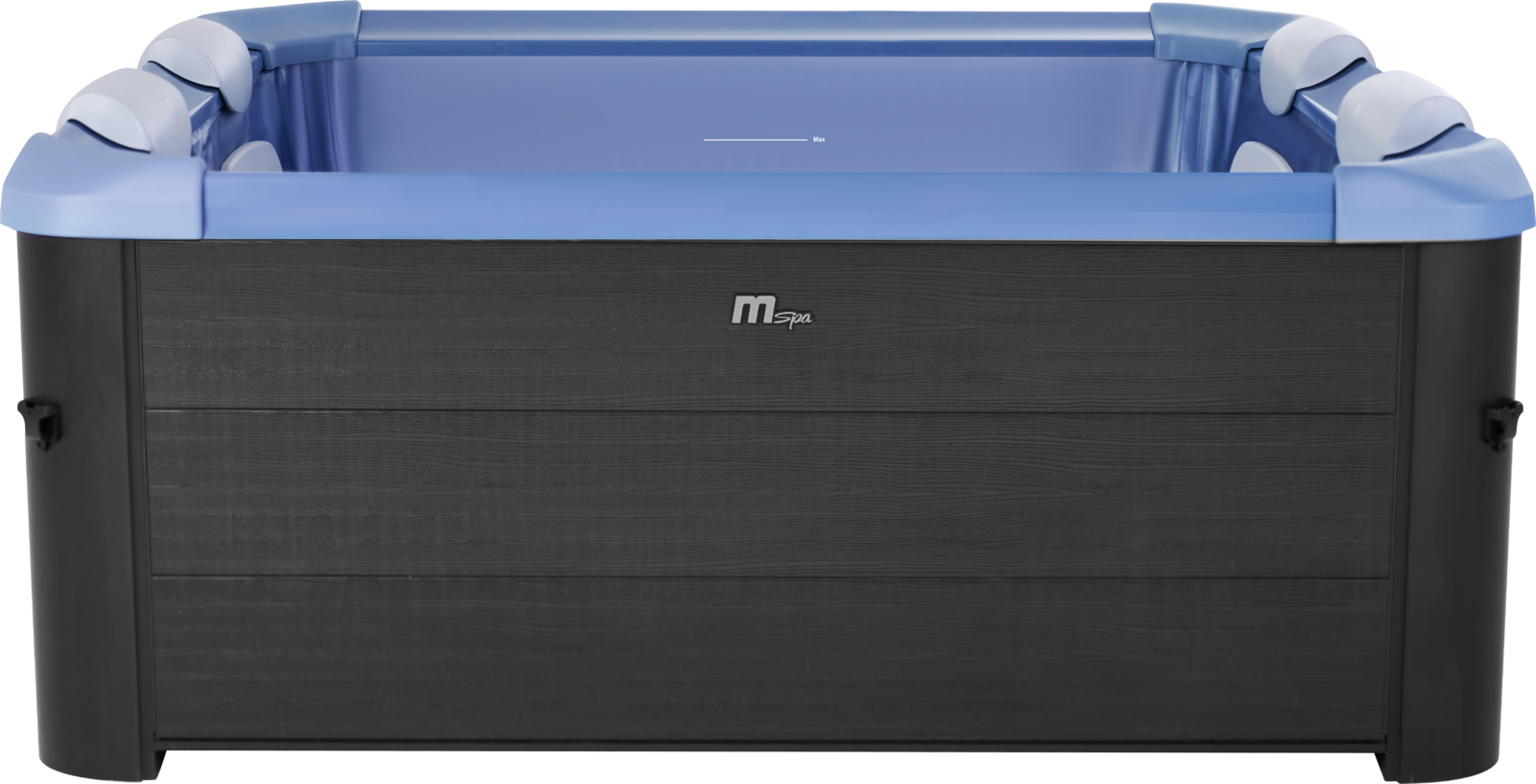 MSpa Whirlpool OSLO Sapphire inkl. LED / WiFi / UVC /  120 Luftdüsen / 8 Hydromassagedüsen F-SAW063W